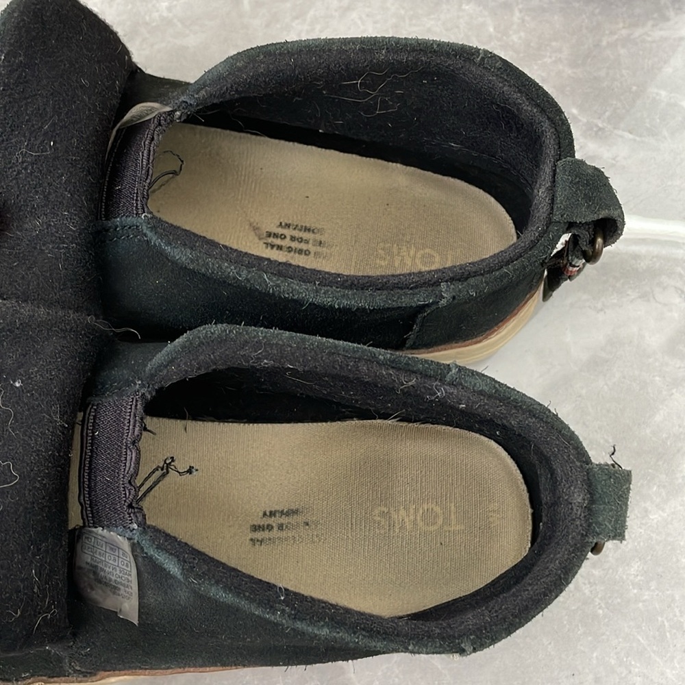 Women's TOMS Paxton Suede Slip On Shoe With Tassel Size 8 - Picture 7 of 12